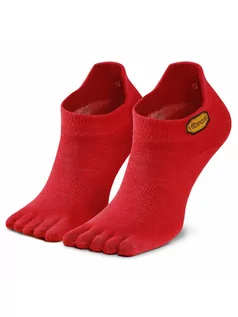 Skarpetki damskie - Vibram Fivefingers Skarpety Niskie Unisex Athletic No Show S18N04 Czerwony - grafika 1