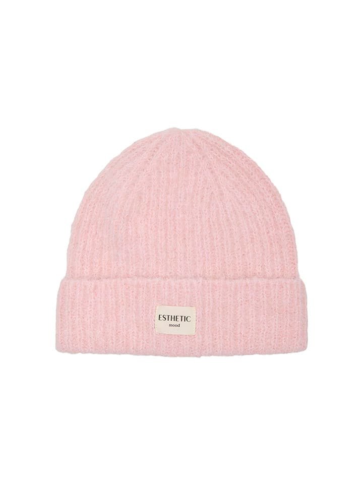 ONLY Czapka beanie w kolorze jasnoróżowym