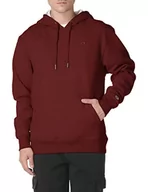 Bluzy męskie - Champion Męska bluza z kapturem Powerblend, kasztanowobrązowy, S - miniaturka - grafika 1