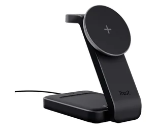 Trust Viro Wireless Magnetic Charging Stand iPhone AirPods Watch - Ładowarki do telefonów - miniaturka - grafika 1