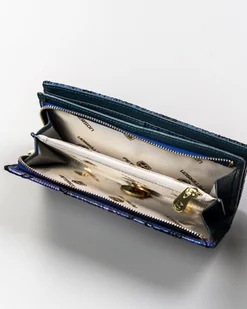 Duży, Pionowy Portfel Damski Ze Skóry Naturalnej Na Suwak I Magnes Lumarko! - Portfele - miniaturka - grafika 10