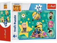 Puzzle - Trefl Mini Puzzle 54 Elementy Jak Ukraść Księżyc Gru I Minionki 19769 - miniaturka - grafika 1