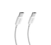Kable USB - SBS USB-C do USB-C 4.0 240W 1m Biały - miniaturka - grafika 1
