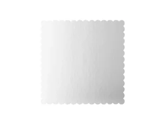 Podkład tortowy srebrny kwadratowy - 20 cm - Ciasta i półprodukty do ciast - miniaturka - grafika 1