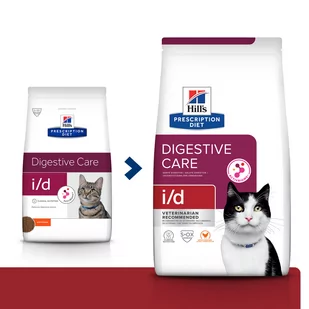 HILL'S PD Prescription Diet Feline i/d 3kg - Sucha karma dla kotów - miniaturka - grafika 2
