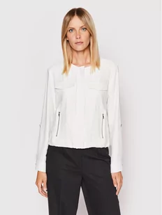 DKNY Kurtka przejściowa P2RCTB41 Biały Regular Fit - Kurtki damskie - miniaturka - grafika 1