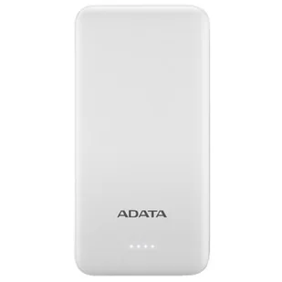 Adata Power Bank AT10000 10000mAh 2A biały - Powerbanki - miniaturka - grafika 1