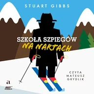Audiobooki dla dzieci i młodzieży - Szkoła szpiegów na nartach Stuart Gibbs - miniaturka - grafika 1
