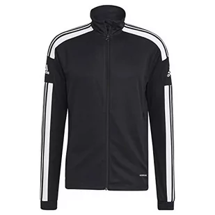 Adidas Męska kurtka Sq21 Tr Jkt czarny/biały S GK9546 - Kurtki męskie - miniaturka - grafika 1