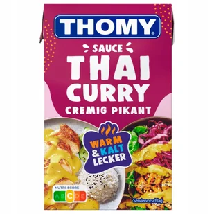 Thomy Gotowy Sos Thai Curry z Niemiec - Majonezy i dressingi - miniaturka - grafika 1