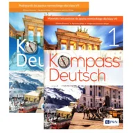 Książki do nauki języka niemieckiego - Pakiet Kompass. Deutsch 1. Podręcznik z zeszytem ćwiczeń do szkoły podstawowej dla klasy VII - miniaturka - grafika 1