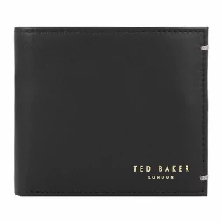 Portfele - Ted Baker Harrvee Portfel Skórzany 11 cm black - grafika 1