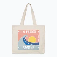 Torebki damskie - Torba damska ROXY Drink The Wave Tote tapioca - miniaturka - grafika 1