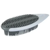 Miotły, szufle, mopy - Silikonowa szczotka do zbierania sierści, 7 x 12 cm - miniaturka - grafika 1