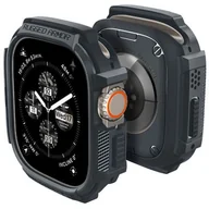 Akcesoria do smartwatchy - Etui SPIGEN Rugged Armor do Apple Watch Ultra 1/2 (46mm) Grafitowy - miniaturka - grafika 1