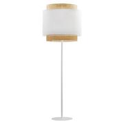 Lampy stojące - TK Lighting Lampa podłogowa nowoczesna BOHO White 1pł. ratan  5566 - miniaturka - grafika 1