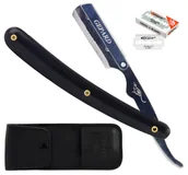 Brzytwy fryzjerskie - Brzytwa Fryzjerska Gepard Golenia ŻYLETKI CZARNA TOMMO BLACK - miniaturka - grafika 1