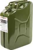 Piły spalinowe - REXXON 20L KANISTER METALOWY BLASZYNY ZBIORNIK BAŃKA POJEMNIK NA PALIWO BENZYNĘ PŁYNY KARNISTER Z BLACHY STALOWEJ Z ATESTEM - miniaturka - grafika 1