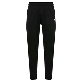 Spodenki męskie - Le Coq Sportif N°1 męskie spodnie treningowe Slim M czarne spodnie, czarne, XL - grafika 1