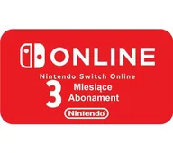 Startery i doładowania - Abonament Nintendo Switch Online 3m-ce - miniaturka - grafika 1