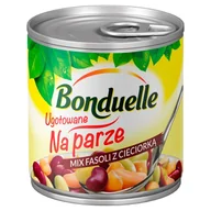Warzywa w marynacie - Bonduelle MIX FASOLI Z CIECIORKĄ GOTOWANE NA PARZE 425 ML zakupy dla domu i biura! 43087956 - miniaturka - grafika 1