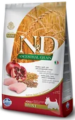 Sucha karma dla psów - Farmina N&D Low Grain Chicken&Pomegrante Adult Mini 7 kg - miniaturka - grafika 1