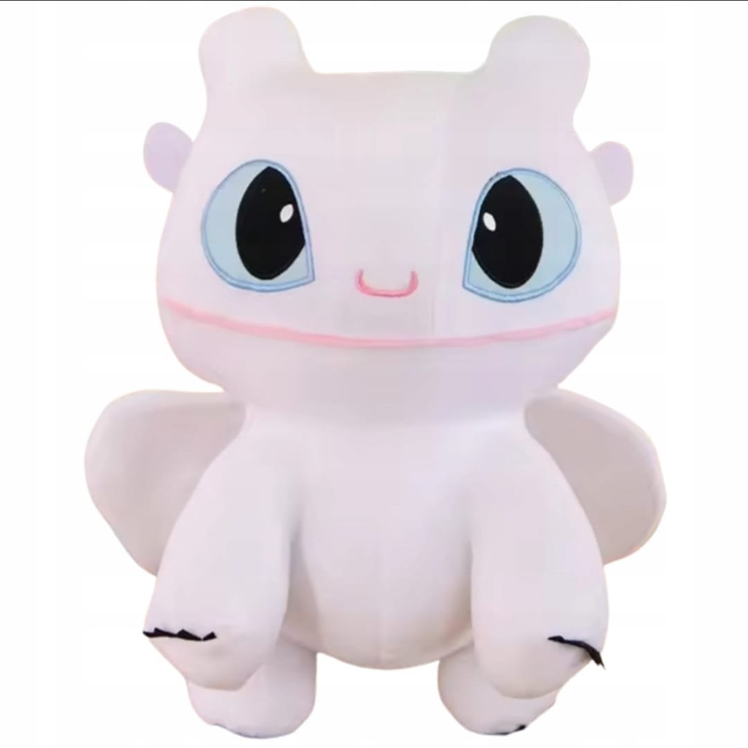 Smok Maskotka PLUSZAK MIŚ MASKOTKA JAK WYTRESOWAĆ SMOKA BIAŁA FURIA 30