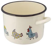 Garnki - Silesia Rybnik 02050021290 Kurki Indukcja Emalia 4,4l - miniaturka - grafika 1