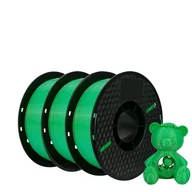 Filamenty i akcesoria do drukarek 3D - filament do drukarek 3D, materiał PETG, szybka wysyłka, 3 kg zielony - miniaturka - grafika 1