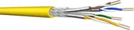 Kable miedziane - Draka DRAKA UC2000/UCFUTURE COMPACT22 Cat.8.2 S/FTP H AWG 22 gelb, 1000 m - miniaturka - grafika 1