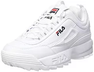 Buty dla dziewczynek - Fila Buty Disruptor Kids 1010567-1FG Białe R 35 - miniaturka - grafika 1