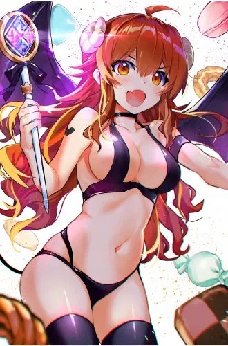 Plakat Anime Machikado Mazoku MM_003 A1+ (custom)