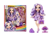 Lalki dla dziewczynek - MGA Classic Rainbow Fashion Lalka Violet (purple) 120223 - miniaturka - grafika 1