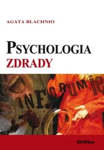 Psychologia Zdrady - Pedagogika i dydaktyka - miniaturka - grafika 1