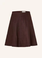 Spódnice - Msch Copenhagen Spódnica Z Lnu Mschnaira Claritta rot - miniaturka - grafika 1