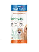 Przysmaki dla psów - FRANCODEX Olej konopny 2,5% 10 ml - miniaturka - grafika 1