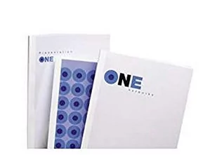 GBC ib37 0410 Thermo wiązania Binder, A5, ThermaBind Standard, z kartonu, folia przezroczysta/1.5 MM, 100 sztuk, białe IB370410 - Teczki i skoroszyty - miniaturka - grafika 1