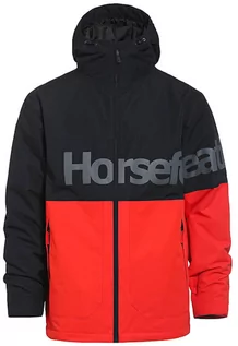 Kurtki i płaszcze dla chłopców - Horsefeathers MORSE FIERY RED mens kurtka zimowa - XL - grafika 1