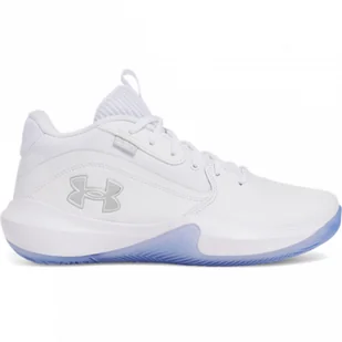 Buty do koszykówki uniseks Under Armour UA Lockdown 7 - białe - Buty sportowe damskie - miniaturka - grafika 1
