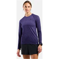 Koszulki i topy damskie - Koszulka damska Odlo ESSENTIAL SEAMLESS T-shirt crew neck l/s - miniaturka - grafika 1