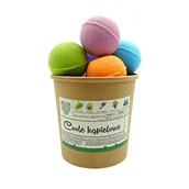 Kosmetyki do kąpieli - Soap&Friends Zestaw musujących kul do kąpieli 7x80g - miniaturka - grafika 1