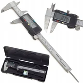 Suwmiarki i mikrometry - Suwmiarka Elektroniczna Cyfrowa L150 Lcd Metalowa - miniaturka - grafika 1