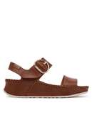 Sandały damskie - Pikolinos Sandały W1C-0709 Brązowy - miniaturka - grafika 1