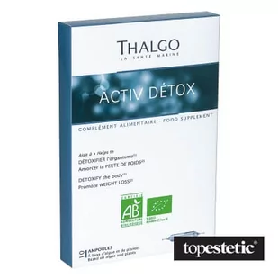 Thalgo Active Detox Kuracja oczyszczająca 10x10 ml - Pozostałe kosmetyki do pielęgnacji twarzy - miniaturka - grafika 1