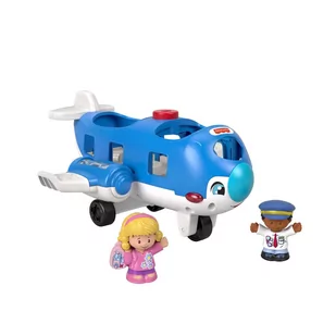 Fisher Price Price. Little People. GXR92 Samolot Małego Odkrywcy - Samochody i pojazdy dla dzieci - miniaturka - grafika 2