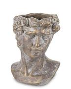 Donice - Pigmejka Osłonka wazon rzeźba beżowa ceramika 23x17x15 uniwersalny 96504-uniw - miniaturka - grafika 1