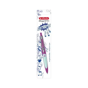 Długopis My.Pen fiolet/mięta - HERLITZ - Długopisy - miniaturka - grafika 1