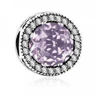 Charmsy - Murrano Charms Zawieszka Koralik 925 Fioletowe OKO WYROCZNI SR-343 - miniaturka - grafika 1