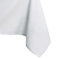 Obrusy i serwetki - Obrus Empire Biały Gładki Klasyczny 140x200 owal AmeliaHome - TCLOTH/AH/EMPIRE/HMD/WHITE/O140X200 - miniaturka - grafika 1