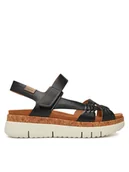 Sandały damskie - Pikolinos Sandały W4N-0968 Czarny - miniaturka - grafika 1